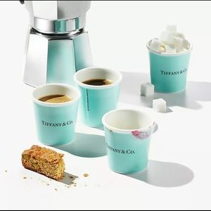 Tiffany Espresso China Glasses